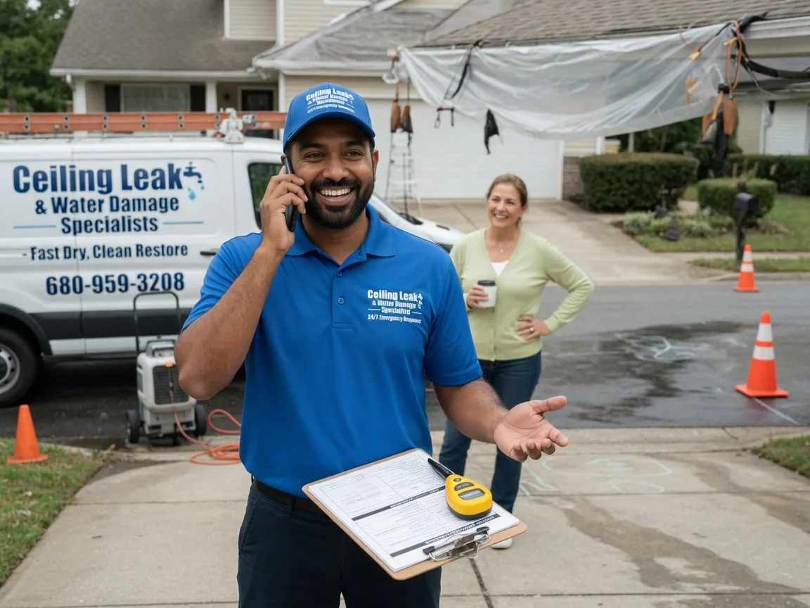 Ceiling Leak Cleanup Sheppard Afb, TX FAQs